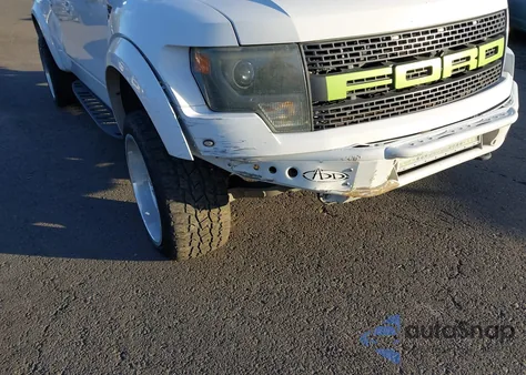 2014 Ford F-150 Svt Raptor z USA, uszkodzony, nr VIN 1FTFW1R69EFB28733